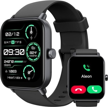 Smart Watch IDW19- Czarny IP-68