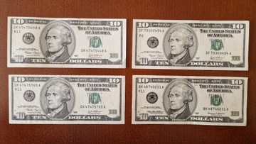 10 dolarów USA 1999 / 2003