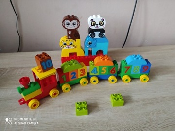 Moje pierwsze zwierzątka lego duplo 10884 +pociąg 