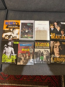dvd muzyka koncert rolling stones, Beatles, inne
