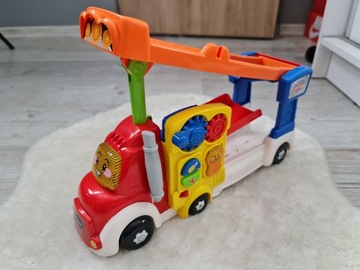 Duży Autotransporter Tut Tut Autka - VTech Pojazd 