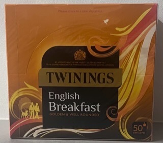 Twinings English Breakfast 50 saszetek