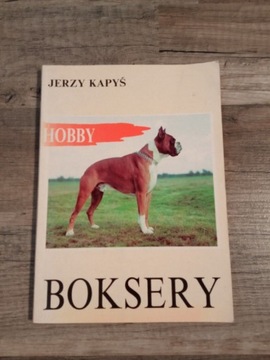 Hobby Boksery Jerzy Kapyś książka o psach 1992