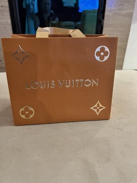 Louis Vuitton papierowa torebka 