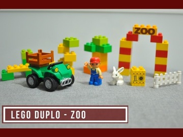 Lego Duplo ZOO - Quad, Minifigurka, Zwierzęta