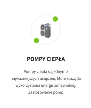 Sklep online pompy ciepła, fotowoltaika, magazyny 