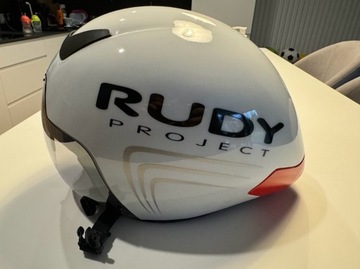 Kask czasowy Rudy Project Wing biały rozmiar L 