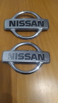 Emblematy Nissan 2szt oryginalne.