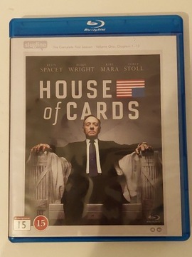 HOUSE OF CARDS SEZON 1  BLU-RAY