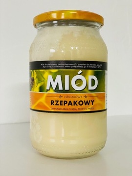 Miód Rzepakowy 1.2kg- Pasieka Otok