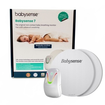 Monitor oddechu dla niemowląt Baby Sense 7