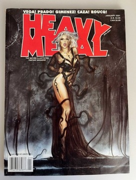 Komiks Heavy Metal Magazine - January 2001