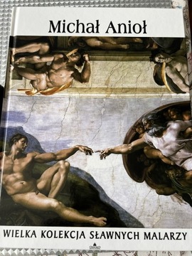 Wielka kolekcja sławnych malarzy M. Anioł  książka + DVD