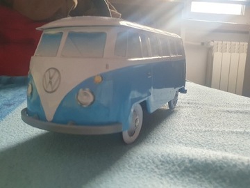  VW Combi niebiesko-biały puszka kolekcjonerska 