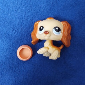 Littlest Pet Shop spaniel unikat