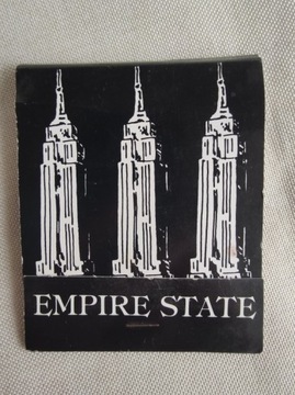 Zapałki kolekcjoner Empire State New York 1986 r. 