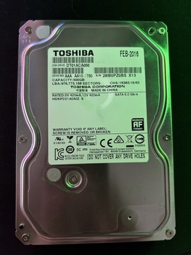 Dysk Toshiba 500gb