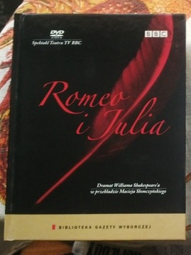 Romeo i Julia William Shakespeare DVD + książka