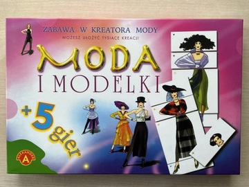 Gra planszowa Alexander Moda i Modelki