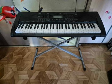 Keyboard Casio CTK-3000 + stojak, pokrowiec. 