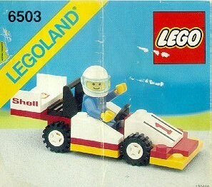 LEGO Town 6503 z 1988r.  auto Sprint Racer