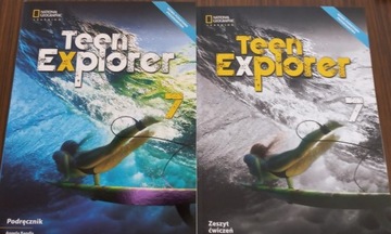 TEEN EXPLORER KLASA 7  podręcznik i zeszyt ćwiczeń