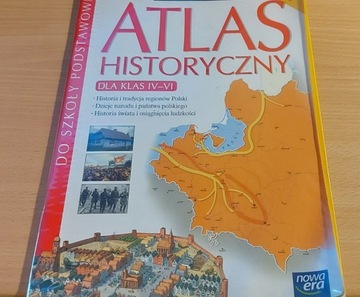 lustrowany Atlas Historyczny dla klas 4-6
