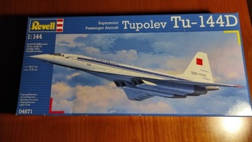 REVELL 04871 Samolot Tupolew Tu-144D 1:144