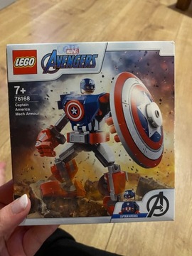Lego Opancerzony Mech Kapitana Ameryki 76168
