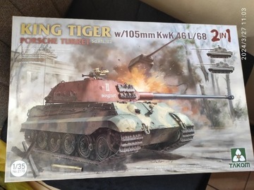 TAKOM -KING TIGER PORSCHE 