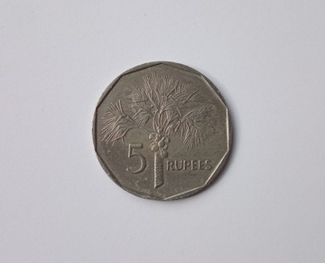 5 Rupees Seychelles 1982r.