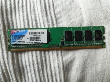 Pamięć RAM Patriot DDR2 1GB