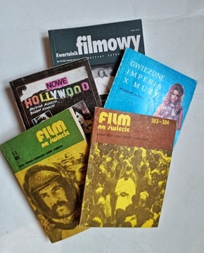 5 publikacji o kinie (Kwartalnik filmowy i in.)