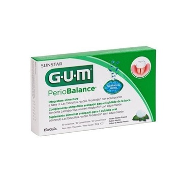 GUM PerioBalance probiotyczne pastylki do ssania 