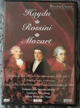 Haydn Rossini Mozart film DVD