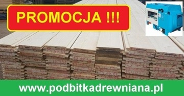 Podbitka dachowa drewniana