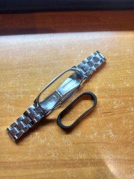 Bransoleta do Xiaomi Mi Band 3/4 srebrna