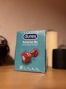 Durex Suprise me, 40 szt, nowe, folia 