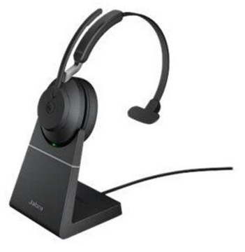 Jabra Evolve2 65 Link380a MS Mono Stand Black