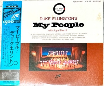 DUKE ELLINGTON MY PEOPLE VG+/VG+ JAPAN OBI CONTACT/FLYING DUTCHMAN 1975