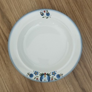 Talerz głęboki Pruszków 22,5 cm porcelit 