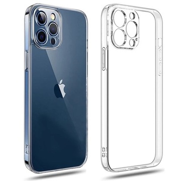 Etui iPhone 13 PRO GUMOWE bezbarwny Plecki