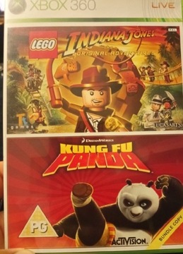 Xbox 360 LEGO Indiana Jones i Kug fu Panda