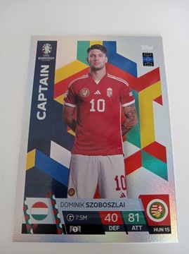 Topps Match Attax Euro 2024 Captain Szoboszlai
