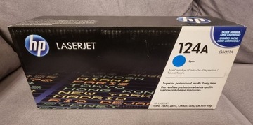 HP Toner Q6001A 124A Cyan Oryginał 