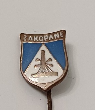 Stara przypinka PRL Zakopane 