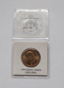 1 $ USA 2008r John Quincy Adams, UNC