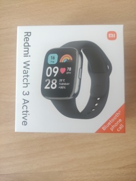 Xiaomi redmi watch 3 active NOWY smartwatch