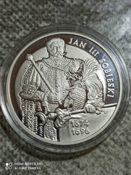 10zł sobieski półpostać 2001r