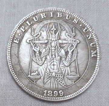 1 Dolar USA ,Morgan Dolar,1899,Hobo Nickel ,KOPIA 